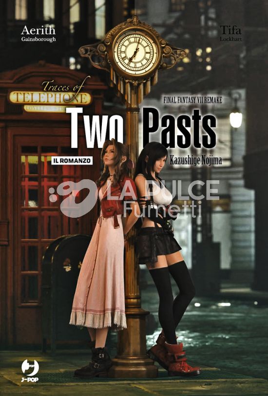 FINAL FANTASY VII REMAKE: TRACES OF TWO PASTS NOVEL - ROMANZO