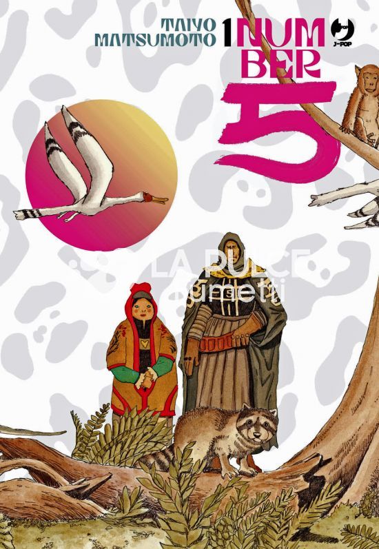 NUMBER FIVE 5 1/2 + MINIPOSTER COMPLETA NUOVI