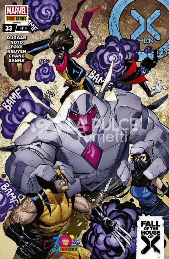 INCREDIBILI X-MEN #   414 - X-MEN 33 - FALL OF THE HOUSE OF X