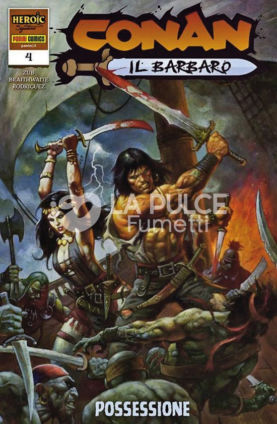 CONAN IL BARBARO #    22 - CONAN IL BARBARO 4