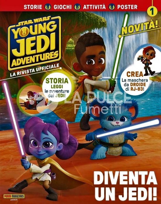 PANINI KIDS SPECIAL #    58 - STAR WARS - YOUNG JEDI ADVENTURES - LA RIVISTA UFFICIALE 1