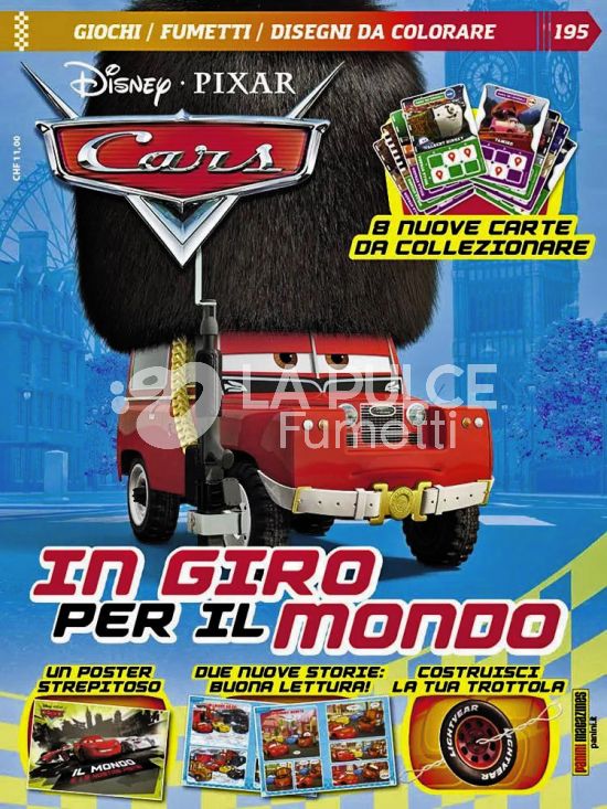 PIXAR FUN - CARS MAGAZINE #   195