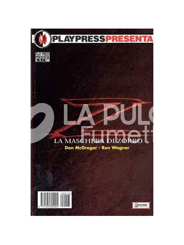 PLAY PRESS PRESENTA #    13 - LA MASCHERA DI ZORRO