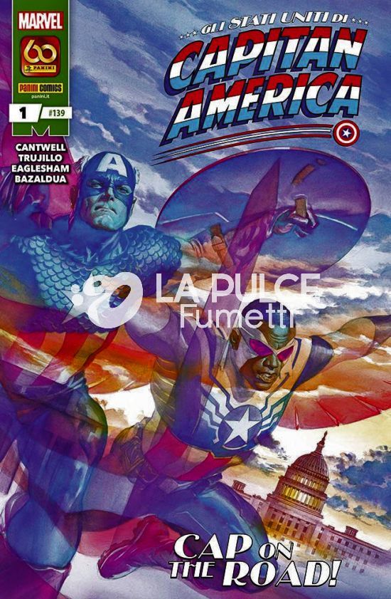 CAPITAN AMERICA 139/143- GLI STATI UNITI DI CAPITAN AMERICA 1/5 COMPLETA  NUOVI