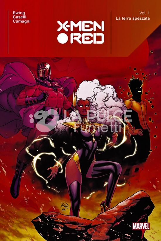 MARVEL DELUXE - KRAKOA - X-MEN RED #     1: LA TERRA SPEZZATA