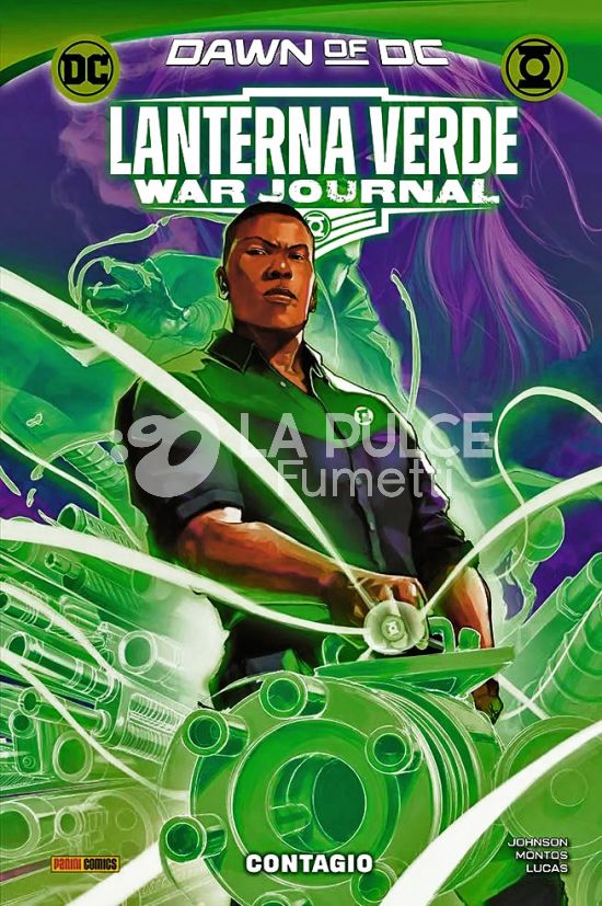 DC COLLECTION INEDITO - LANTERNA VERDE WAR JOURNAL #     1: CONTAGIO - DAWN OF DC