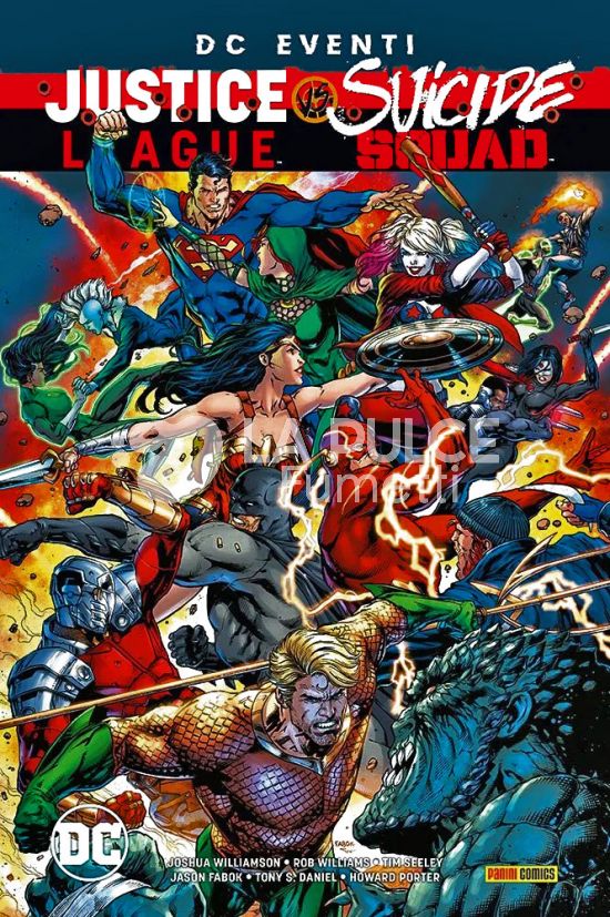 DC EVENTI - JUSTICE LEAGUE VS. SUICIDE SQUAD