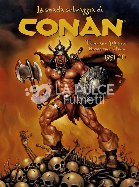 LA SPADA SELVAGGIA DI CONAN CARTONATO #    32 - 1991 PARTE 2