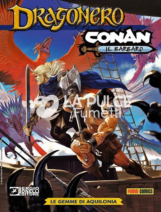COLLANA EROI  - DRAGONERO/CONAN IL BARBARO 1/3+0 COMPLETA NUOVI
