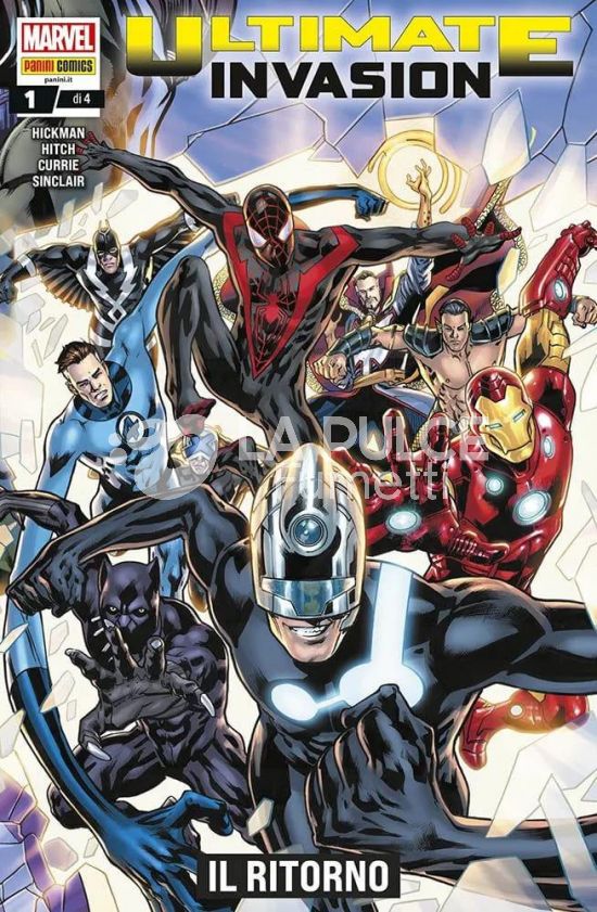 ULTIMATE INVASION - 6160 1/4 COMPLETA NUOVI  (N1 ORIGINALE )