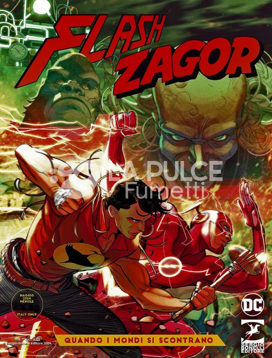 ZAGOR ALBO GIGANTE #    25 - ZAGOR/THE FLASH 2: QUANDO I MONDI SI SCONTRANO