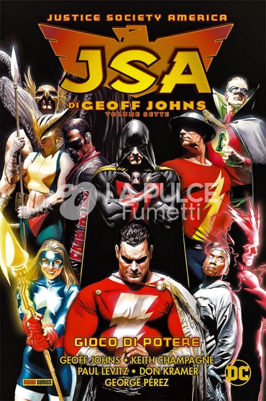 DC EVERGREEN - JSA - JUSTICE SOCIETY AMERICA - GEOFF JOHNS #     7: GIOCO DI POTERE