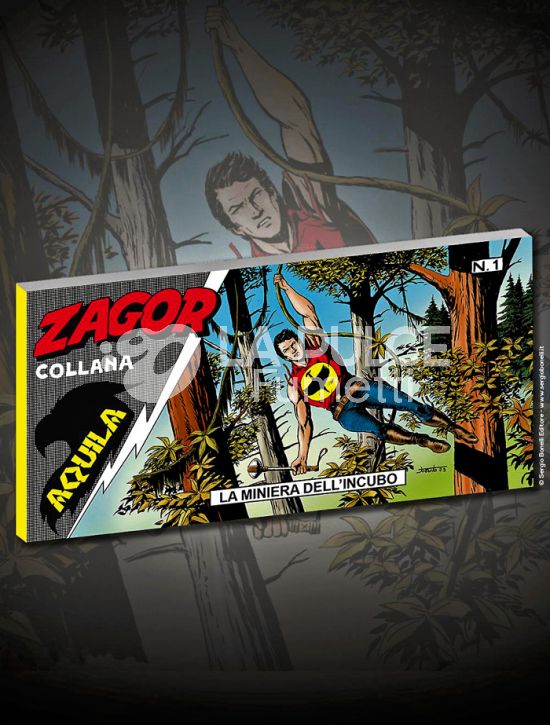 ZAGOR STRISCIA COLLANA AQUILA #     1: LA MINIERA DELL'INCUBO