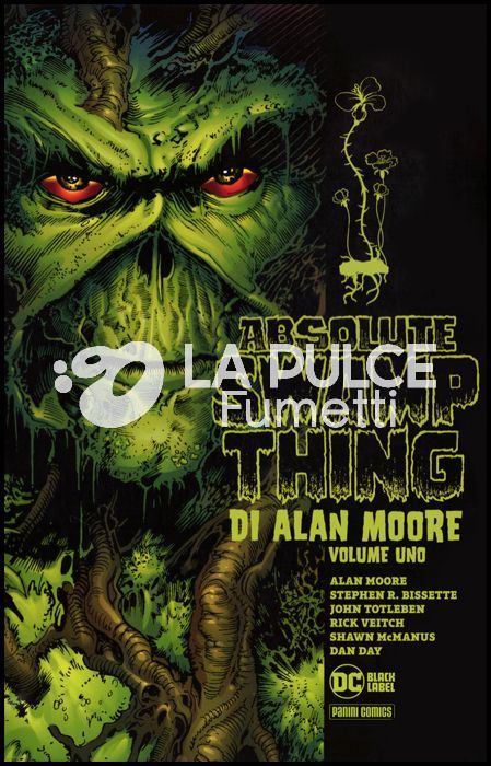 DC BLACK LABEL ABSOLUTE - SWAMP THING DI ALAN MOORE 1/3 COMPLETA NUOVI