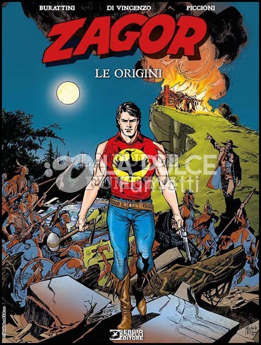 ZAGOR - LE ORIGINI 1/6  CARTONATO