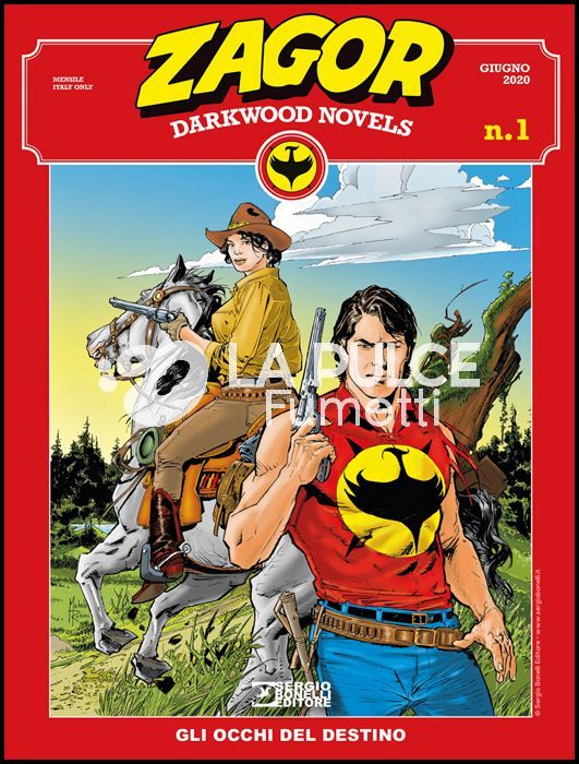 ZAGOR ALBO GIGANTE - ZAGOR DARKWOOD NOVELS 1/6 MINISERIE COMPLETA NUOVI
