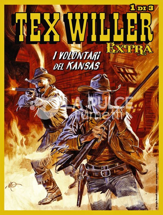 COLLANA ORIENT EXPRESS #    27 - TEX WILLER EXTRA 12: I VOLONTARI DEL KANSAS - 1 DI 3