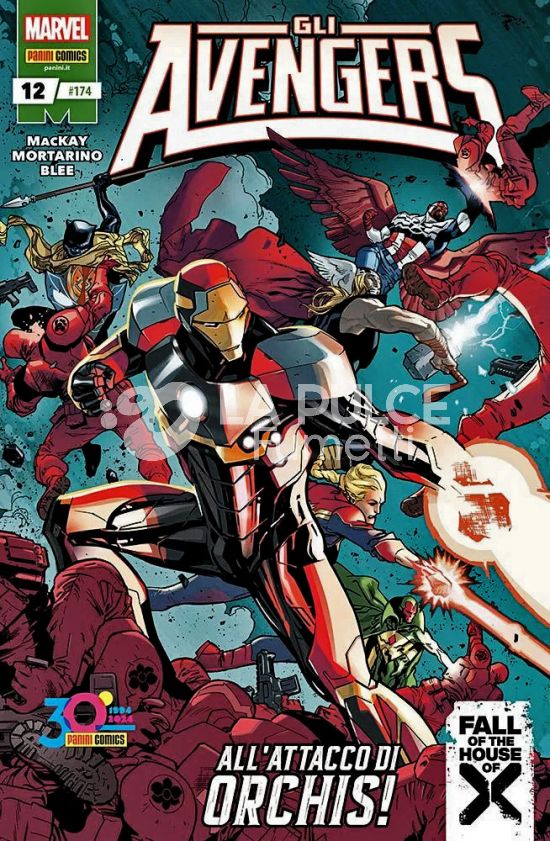 I VENDICATORI #   174 - GLI AVENGERS 12 - FALL OF THE HOUSE OF X