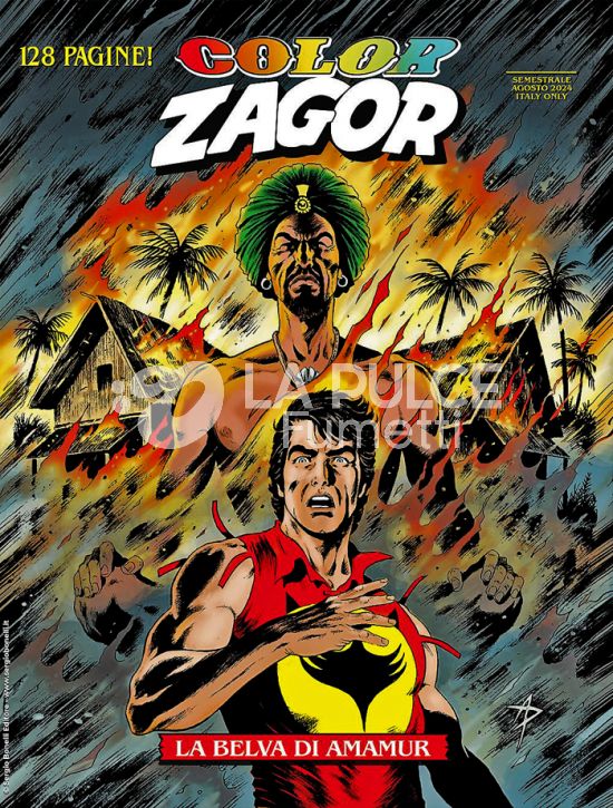 COLOR ZAGOR #    19: LA BELVA DI AMAMUR