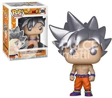 DRAGON BALL SUPER: GOKU (ULTRA INSTINCT) - VINYL FIGURE #  386 - POP FUNKO ANIMATION