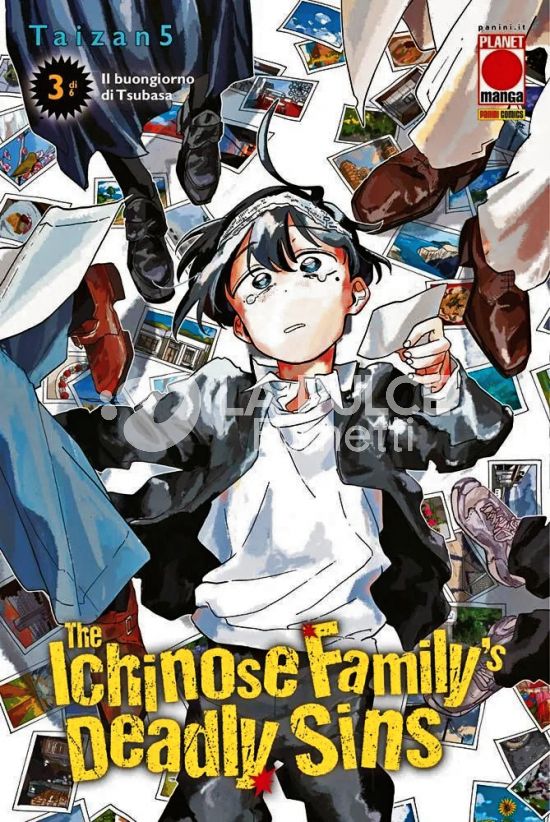 THE ICHINOSE FAMILY'S DEADLY SINS #     3 -IL BUONGIORNO DI TSUBASA + ADESIVI