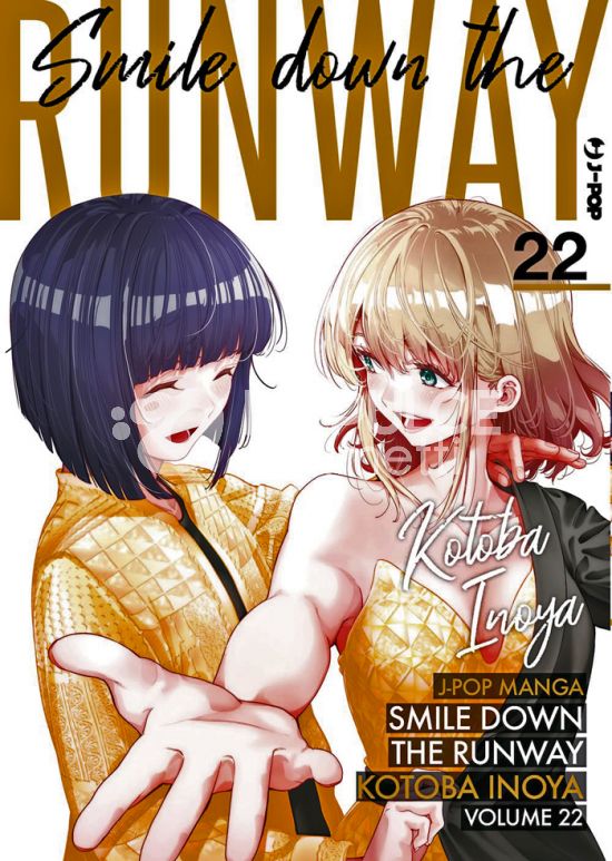 SMILE DOWN THE RUNWAY #    22 + CARTOLINA