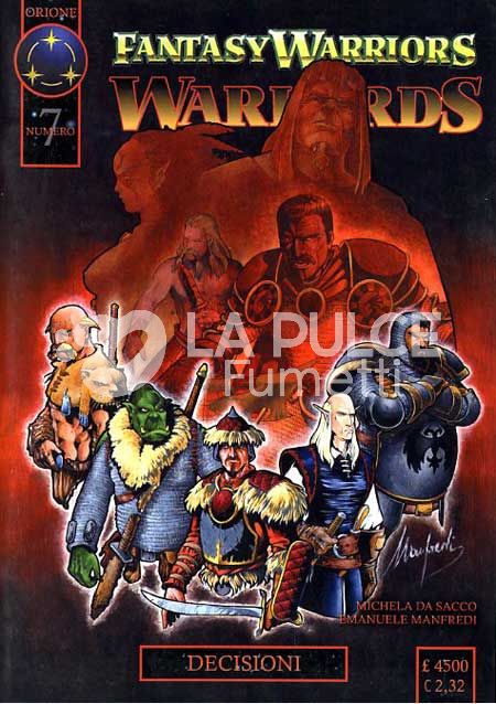FANTASY WARRIORS - WARLORDS #    7: DECISIONI