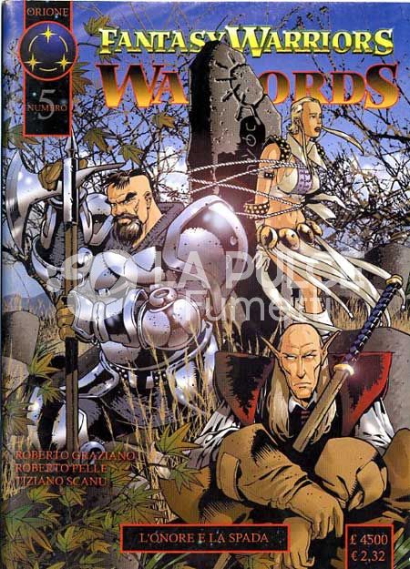 FANTASY WARRIORS - WARLORDS #    5: L'ONORE E LA SPADA