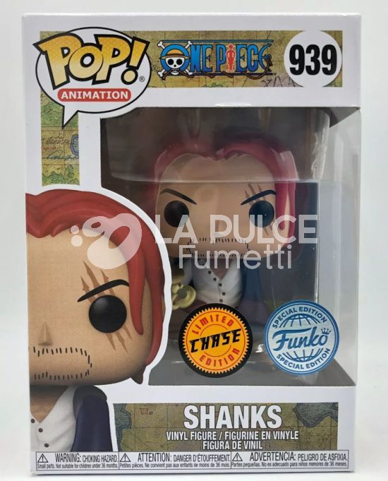ONE PIECE: SHANKS - VINYL FIGURE #   939 - POP FUNKO SPECIAL EDITION