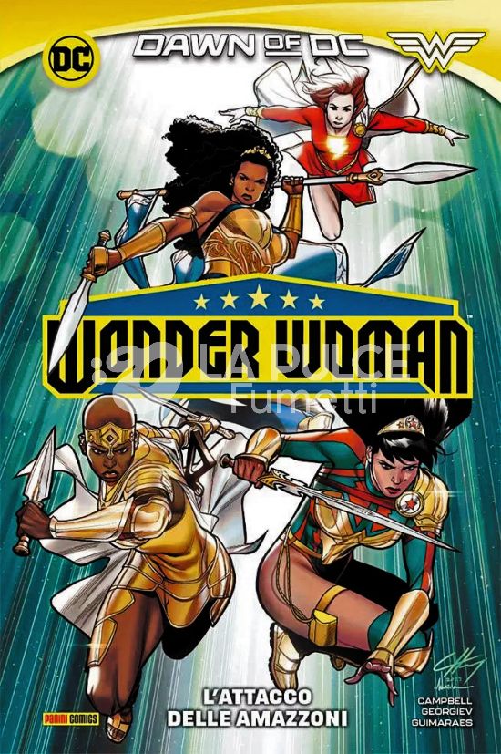 DC COLLECTION INEDITO - WONDER WOMAN: L'ATTACCO DELLE AMAZZONI - DAWN OF DC