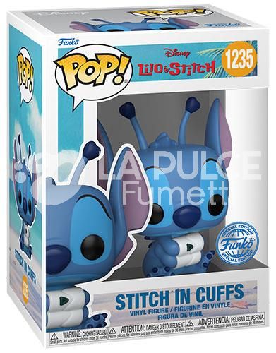 DISNEY LILO & STITCH: STITCH IN CUFFS - VINYL FIGURE #   1235 - POP FUNKO