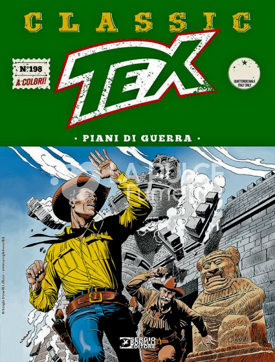 TEX CLASSIC #   198: PIANI DI GUERRA