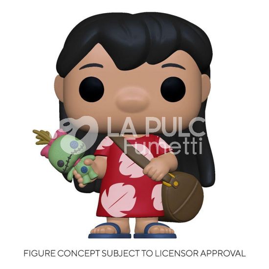 DISNEY LILO & STITCH: LILO WITH SCRUMP - VINYL FIGURE #   1043 - POP FUNKO