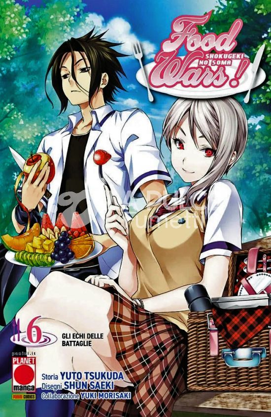 FOOD WARS #     6: GLI ECHI DELLE BATTAGLIE