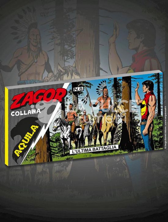 ZAGOR STRISCIA COLLANA AQUILA #     8: L'ULTIMA BATTAGLIA