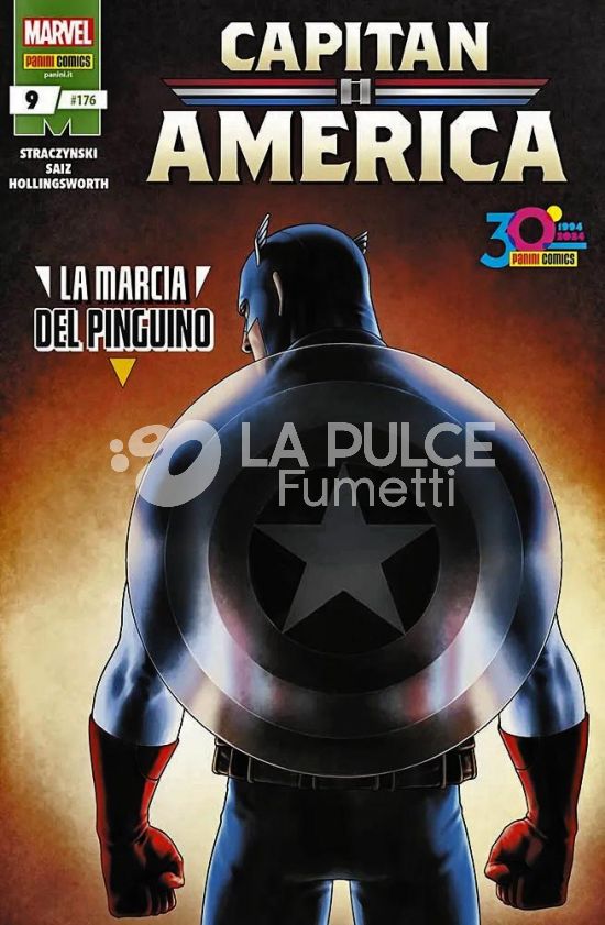 CAPITAN AMERICA #   176 - CAPITAN AMERICA 9 + PACCHETTO FIGURINE ALBUM DEADPOOL