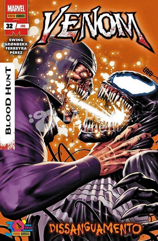 VENOM 2A SERIE #    90 - VENOM 32 - BLOOD HUNT + PACCHETTO FIGURINE ALBUM DEADPOOL
