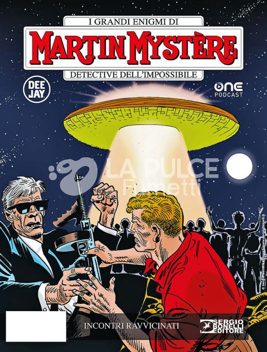 MARTIN MYSTERE: INCONTRI RAVVICINATI + I MISTERI DI MYSTERE - EDIZIONE SPECIALE LUCCA 2024 VARIANT RADIO DEEJAY