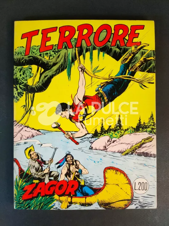 ZAGOR RISTAMPA #     2: TERRORE! DA 200 LIRE