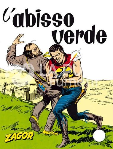 ZAGOR RISTAMPA #    13: L'ABISSO VERDE DA 200 LIRE