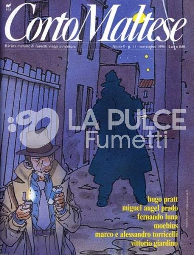CORTO MALTESE ANNO  8 #    11 -NO INSERTO SUPERMAN IL PREZZO