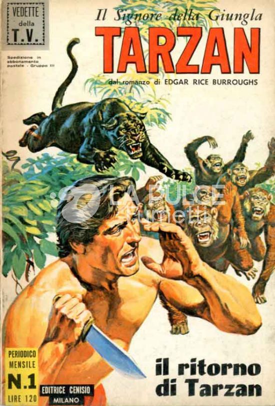 TARZAN 1A SERIE 1/63 DA EDICOLA