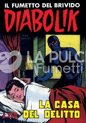 DIABOLIK ANASTATIKA 1A SERIE #    12: LA CASA DEL DELITTO