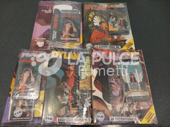 dylan dog 387/390 + COLOR FEST 28 NUOVI EDICOLA + TAROCCHI COMPLETA