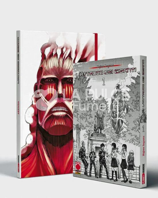 L'ATTACCO DEI GIGANTI - AGENDA PERPETUA BUNDLE + L'ATTACCO DEI GIGANTI 1 VARIANT AGENDA
