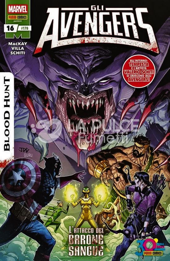 I VENDICATORI #   178 - GLI AVENGERS 16 - BLOOD HUNT