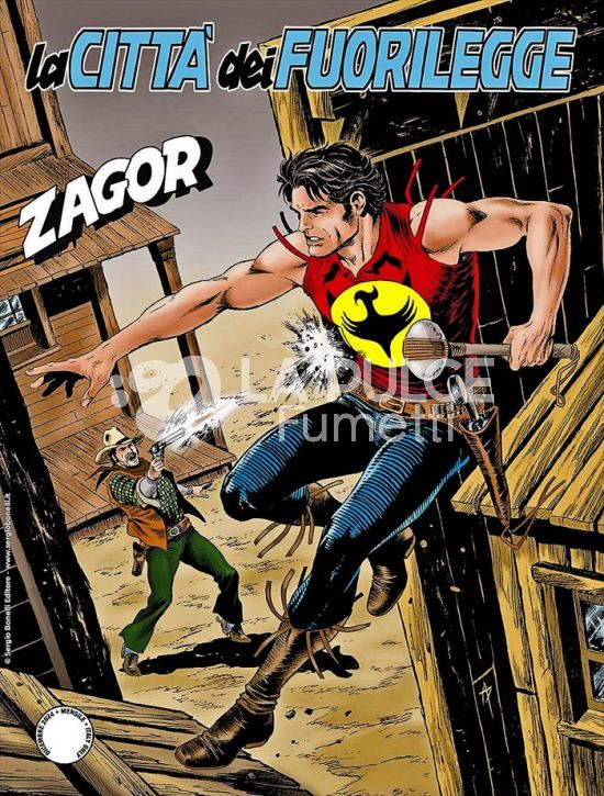 ZENITH #   764 - ZAGOR 713: LA CITTÀ DEI FUORILEGGE