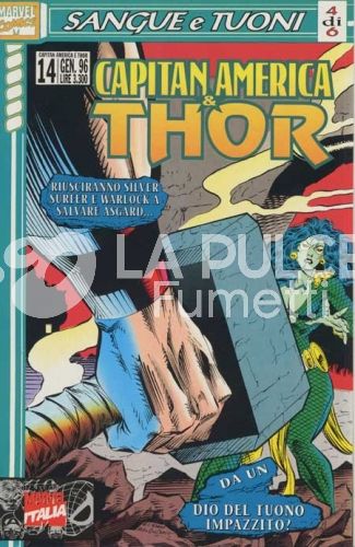 CAPITAN AMERICA E THOR #    14 - SANGUE E TUONI 4