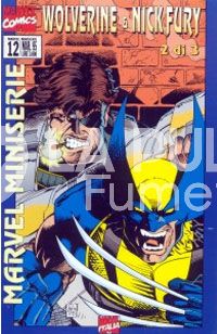 MARVEL MINISERIE #    12 - WOLVERINE/NICK FURY 2
