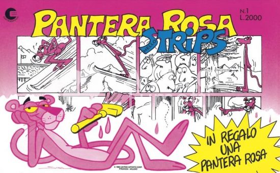 PANTERA ROSA HELLO STRIPS PRIMA SERIE#     1